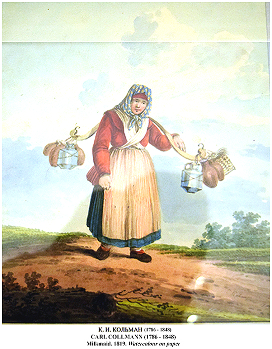 Milkmaid 1819 Carl Collmann FS